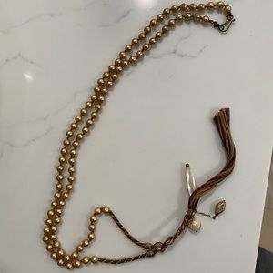 Chan Luu long Faux pearl necklace